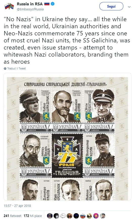 Quando la bufala dei francobolli nazisti in Ucraina colpisce l'onorevole foto 2