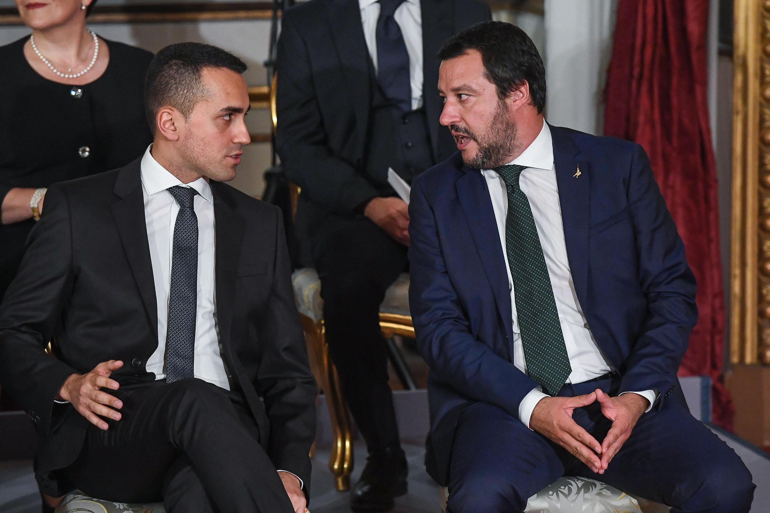 Matteo Salvini e Luigi Di Maio