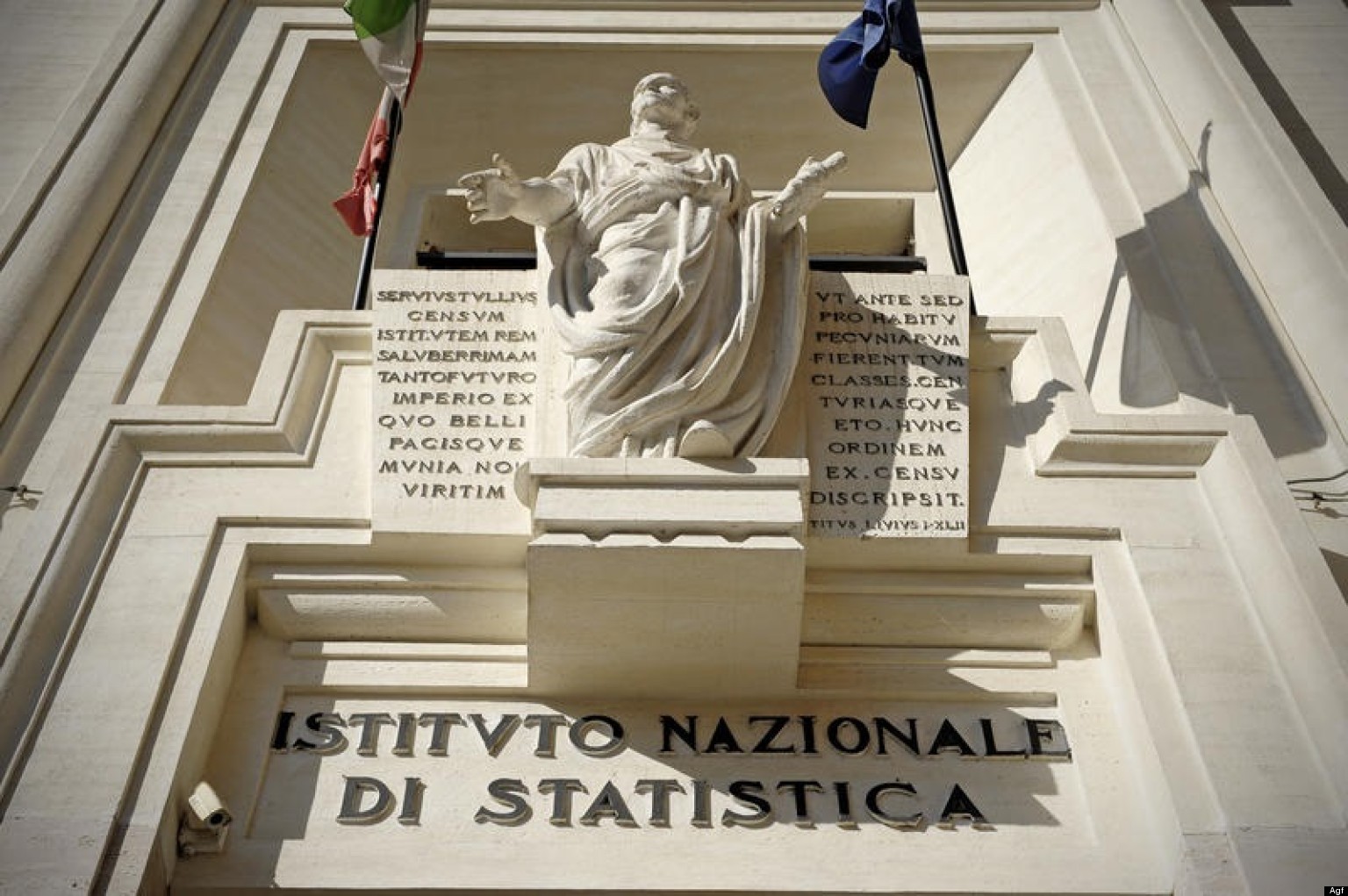 10/11/2011 Roma, nella foto l'edificio che ospita l'Istituto Nazionale di Statistica