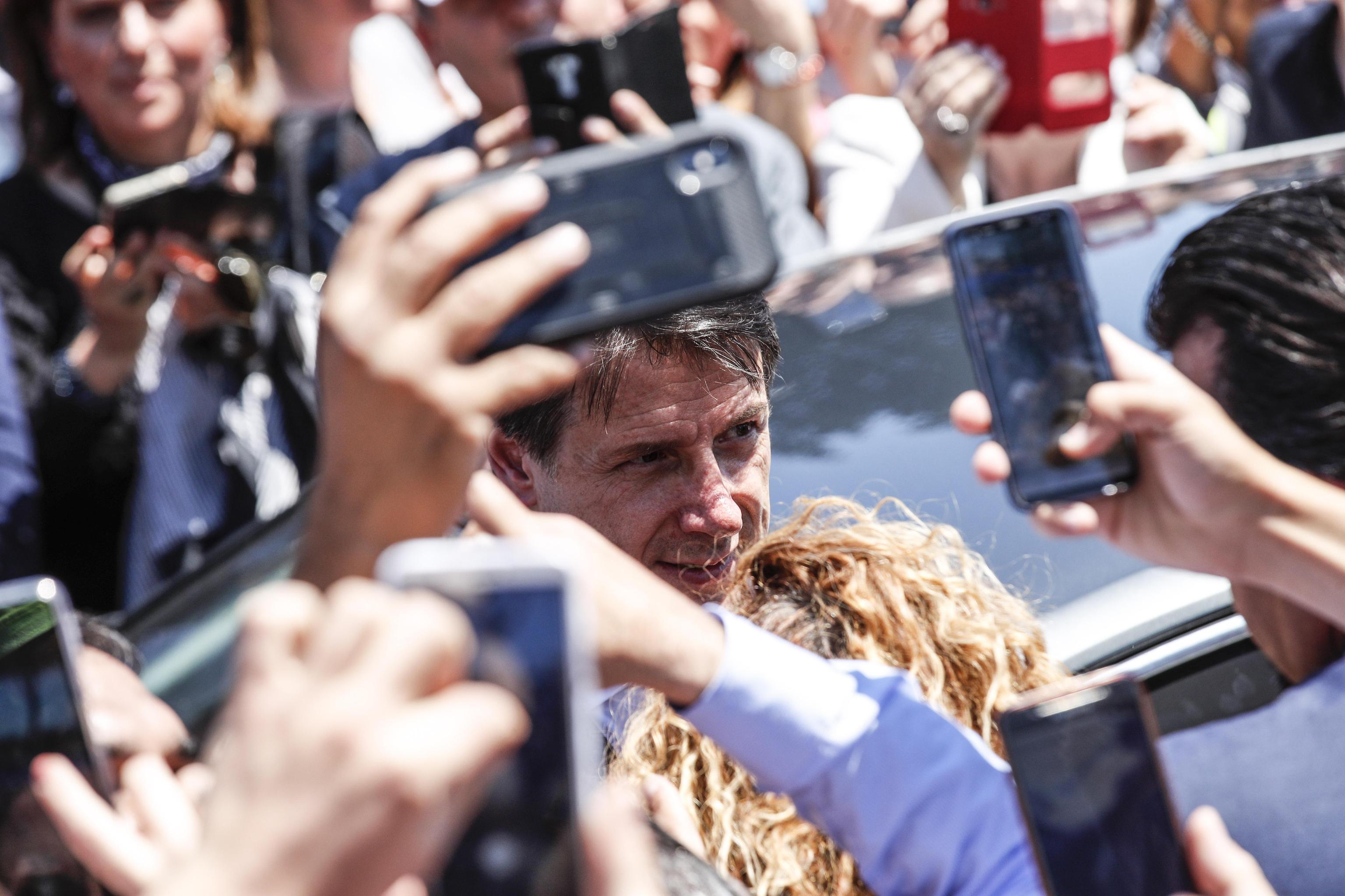 Italian Premier Giuseppe Conte during the Republic Day (Festa della Repubblica) celebrations in Rome, Italy, 02 June 2019. The anniversary marks the founding of the Italian Republic in 1946. ANSA/GIUSEPPE LAMI
