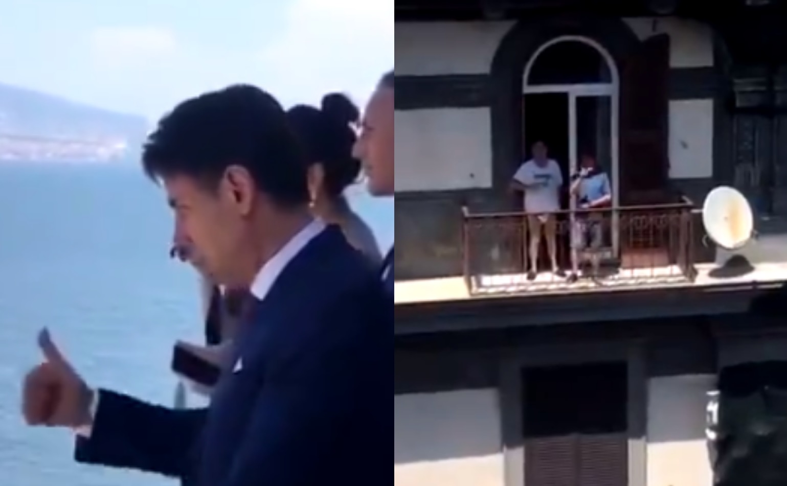 L’appello dal balcone in mutande al premier: chi è l’avvocato Capasso – Il video