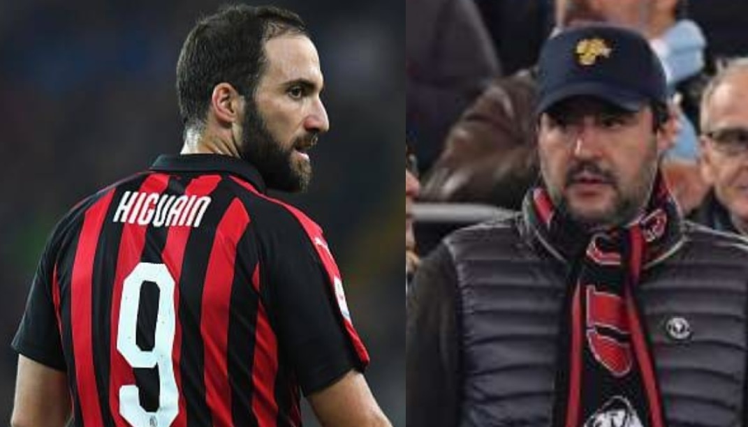 Di Stefano: «Salvini, un Higuain fuori forma». Il vicepremier risponde in romano: «Omo de panza…»