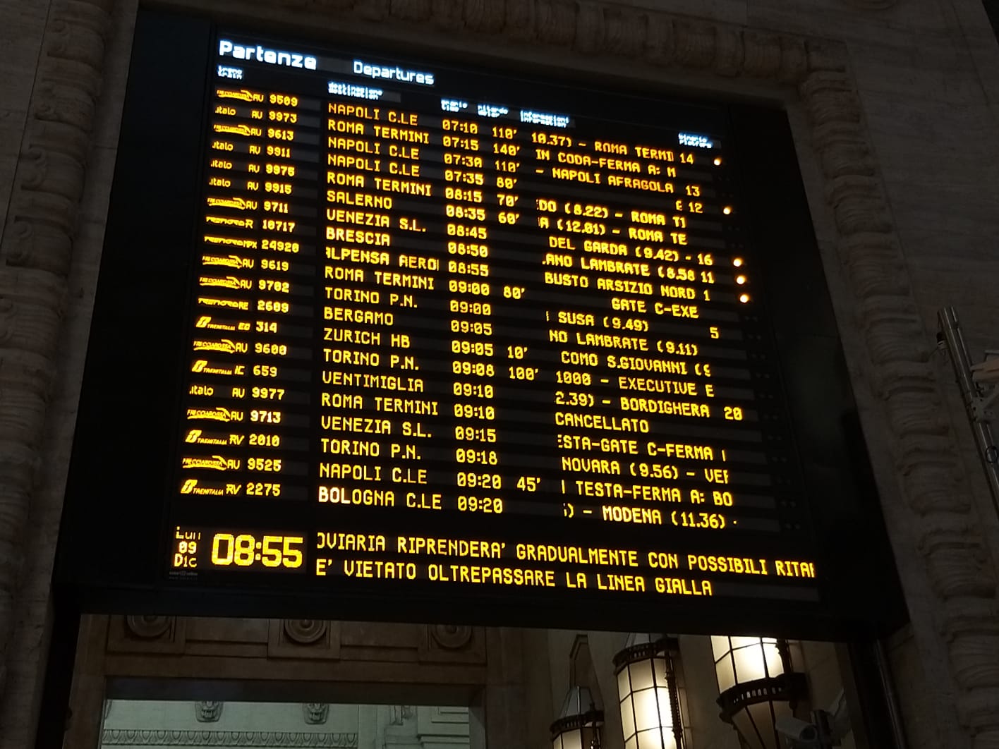 Terremoto Mugello, riprende la circolazione ferroviaria: ecco i rimborsi previsti da Trenitalia