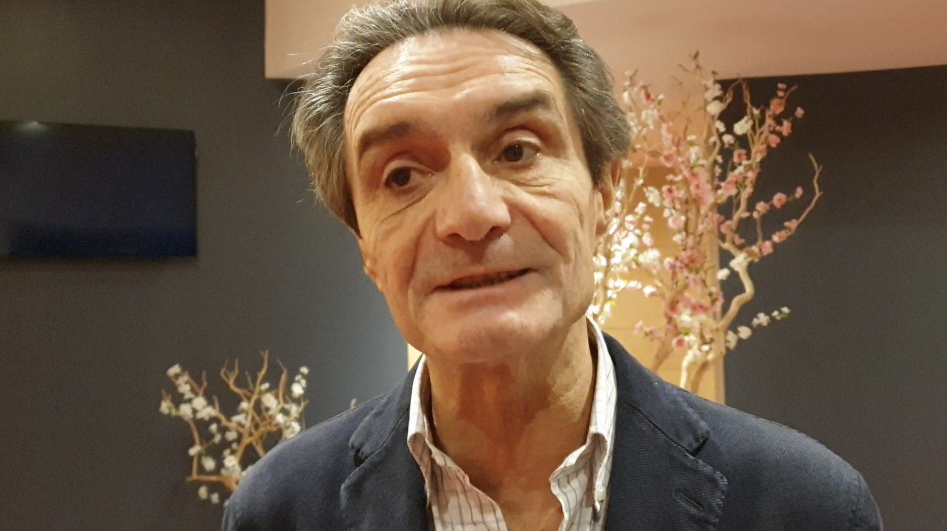 Congresso Lega, Attilio Fontana: «Pronti a un confronto con le sardine» – Il video