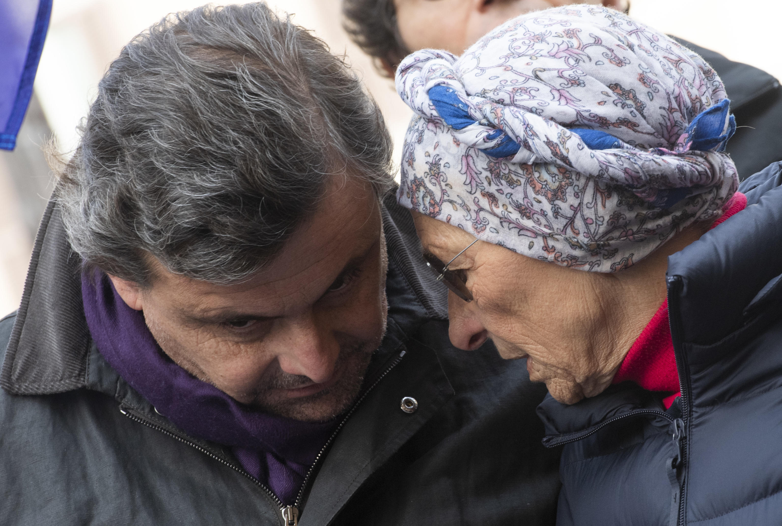 Carlo Calenda e Emma Bonino durante il flash mob in piazza di Montecitorio a Roma contro la prescrizione nei processi, 7 gennaio 2020. ANSA/CLAUDIO PERI