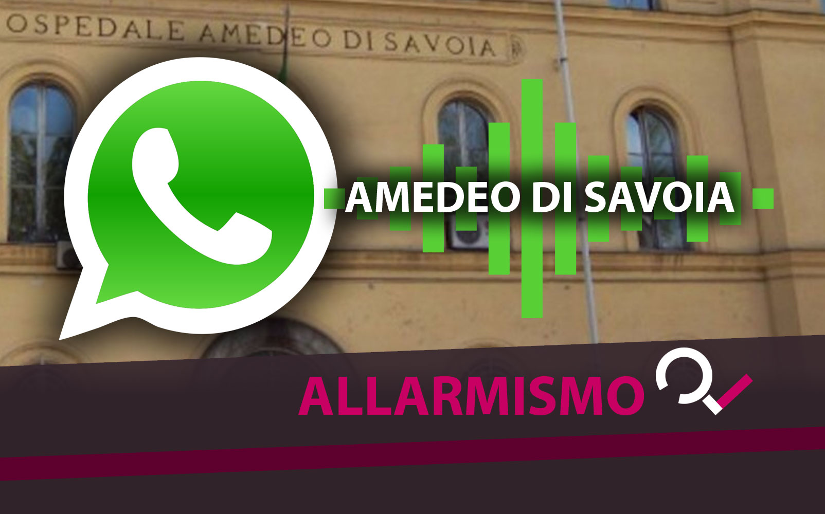 L’audio Whastapp dell’infermiera dell’Amedeo di Savoia di Torino: doveva “spaventare” un 17enne