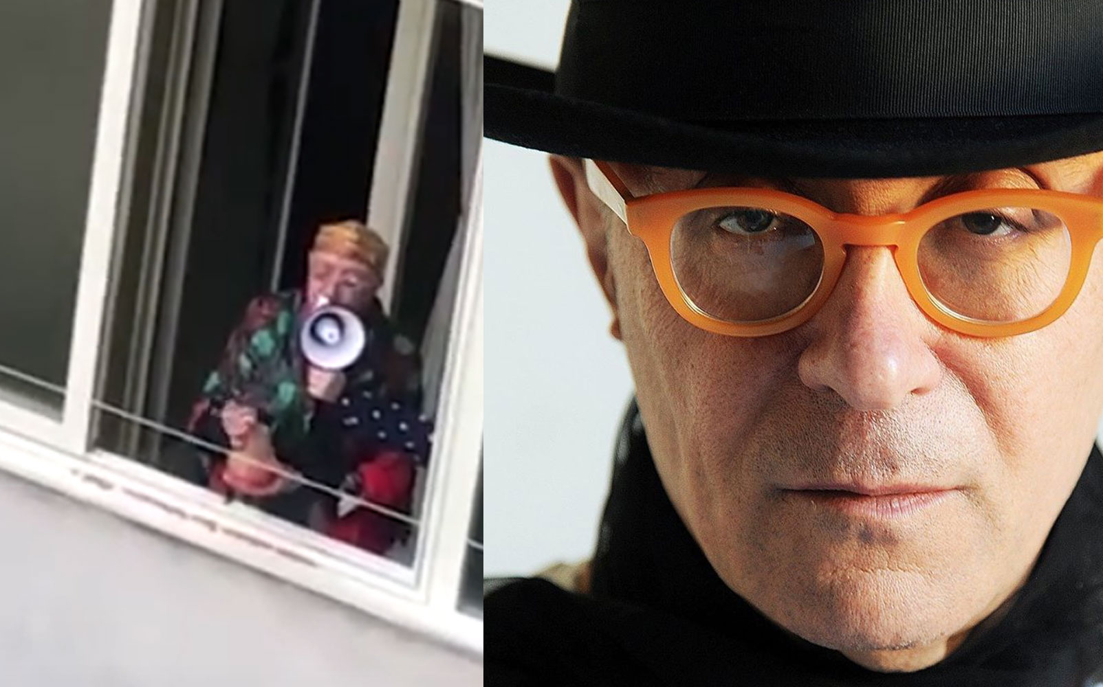 Gino Curcione improvvisa una tombola condominiale alla finestra per scacciare la noia da quarantena – Il video
