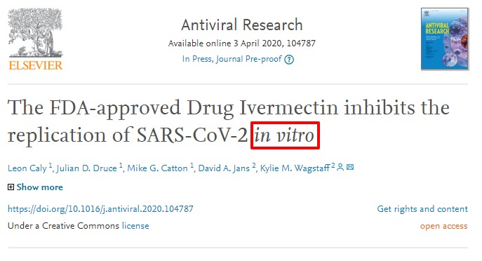 Coronavirus. In Australia la ricerca sul farmaco Ivermectin, ma non è  ancora la risposta contro il virus - Open