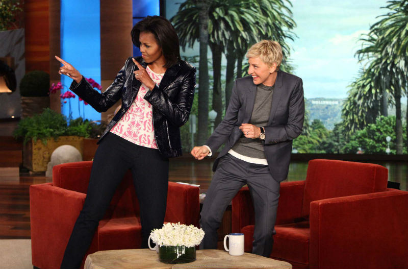 DeGeneres e Michelle Obama