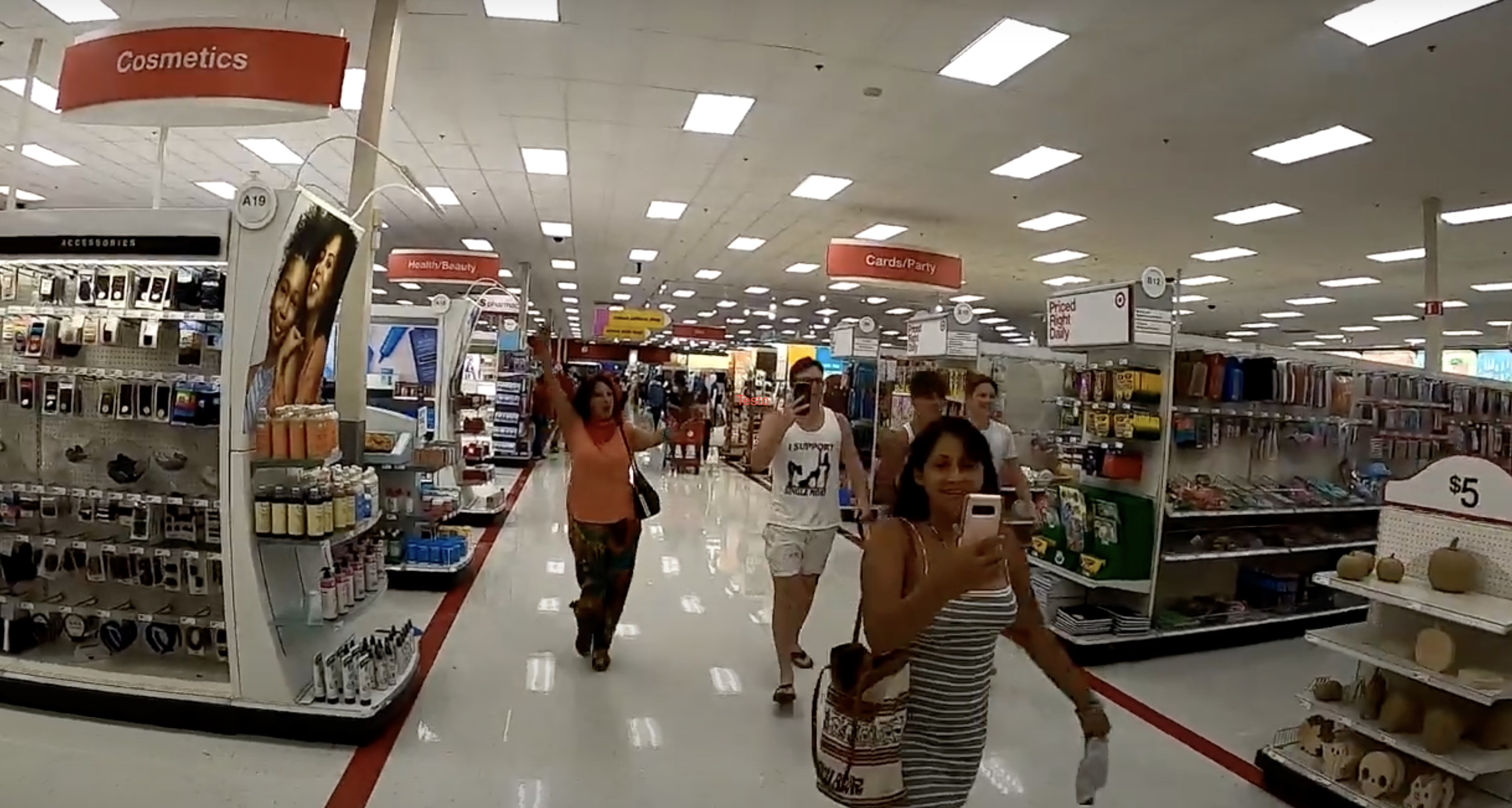 flash mob senza mascherine