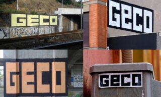 GECO | Quattro scritte dello street artist 
