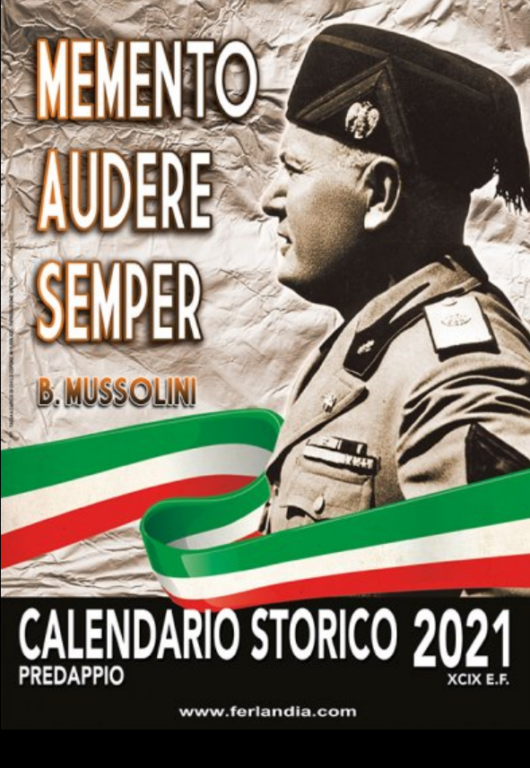 Torna puntuale il calendario di Mussolini in vendita a Predappio. Il  sindaco: «Reati? Valuteranno le autorità» - Open