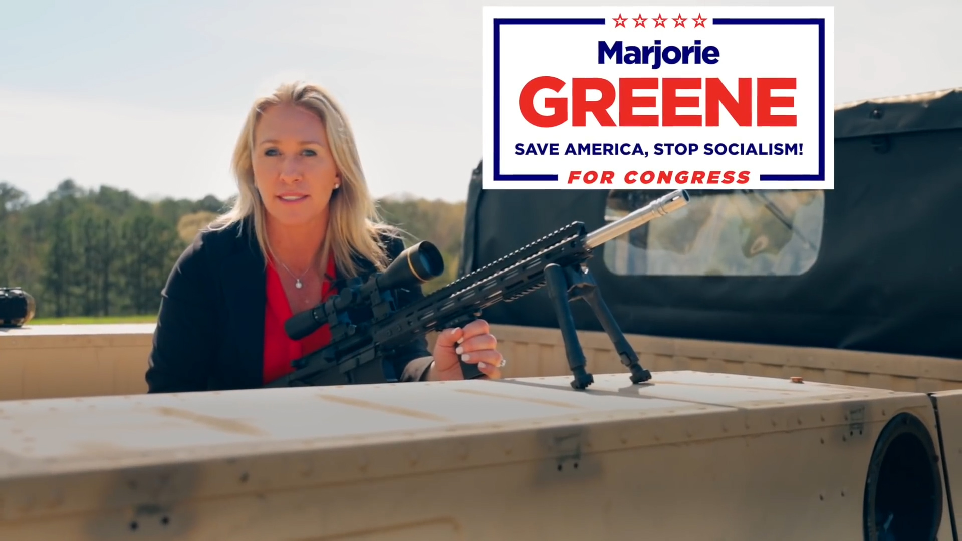 Lo spot ad armi puntate con cui la QAnon Marjorie Taylor Greene ha vinto il posto alla Camera &ndash; Il video