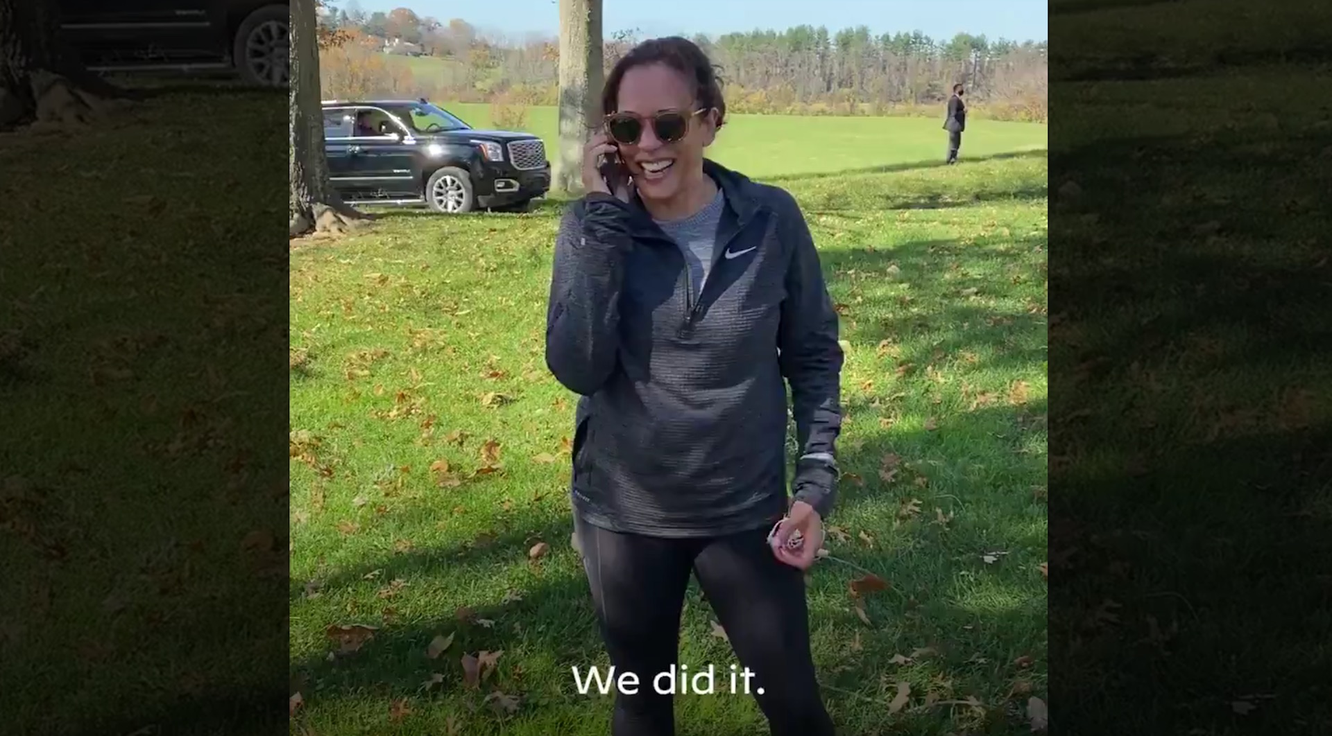 Usa 2020, Kamala Harris al telefono con Joe Biden: &laquo;Ce l&rsquo;abbiamo fatta&raquo; &ndash; Il video