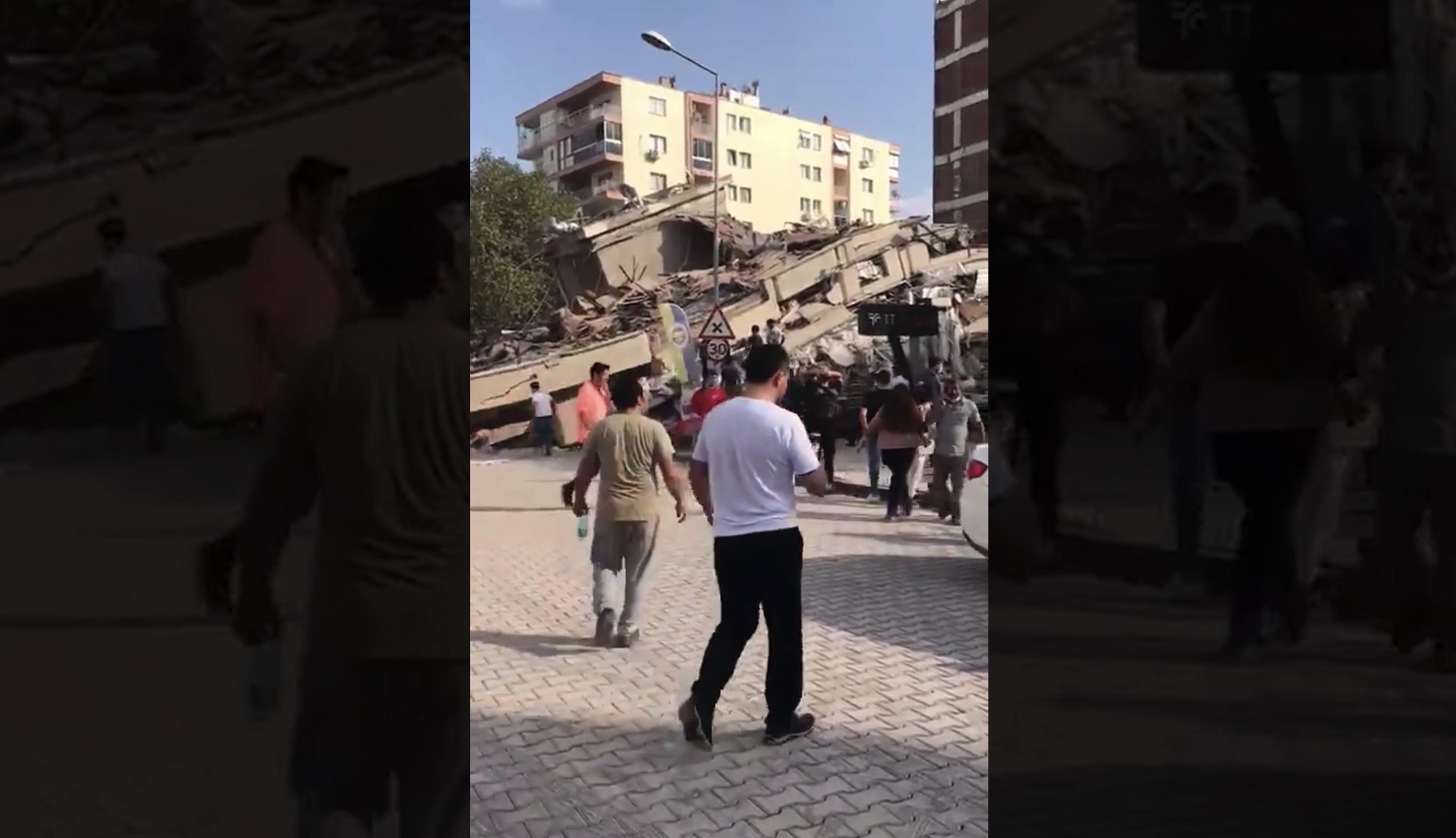 Terremoto nell&rsquo;Egeo, i video dei maremoti a Smirne e sull&rsquo;isola di Samos