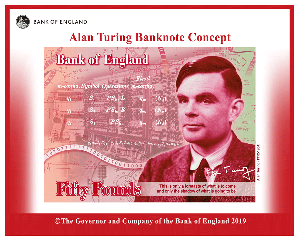 Dal prossimo giugno in Inghilterra circolerà una banconota dedicata ad Alan Turing – Il video