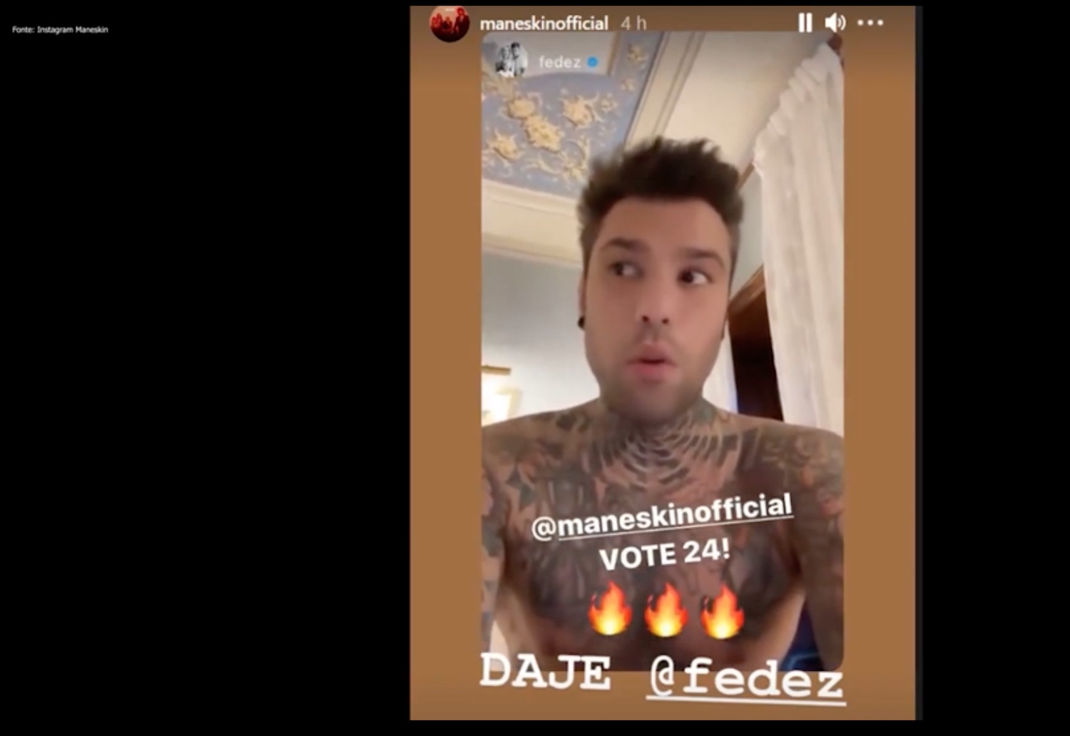 Lo zampino dei Ferragnez dietro il trionfo dei Maneskin, da Fedez e Chiara Ferragni la bomba social sul televoto: «Ora scateno la Chiarona nazionale!» – Il video