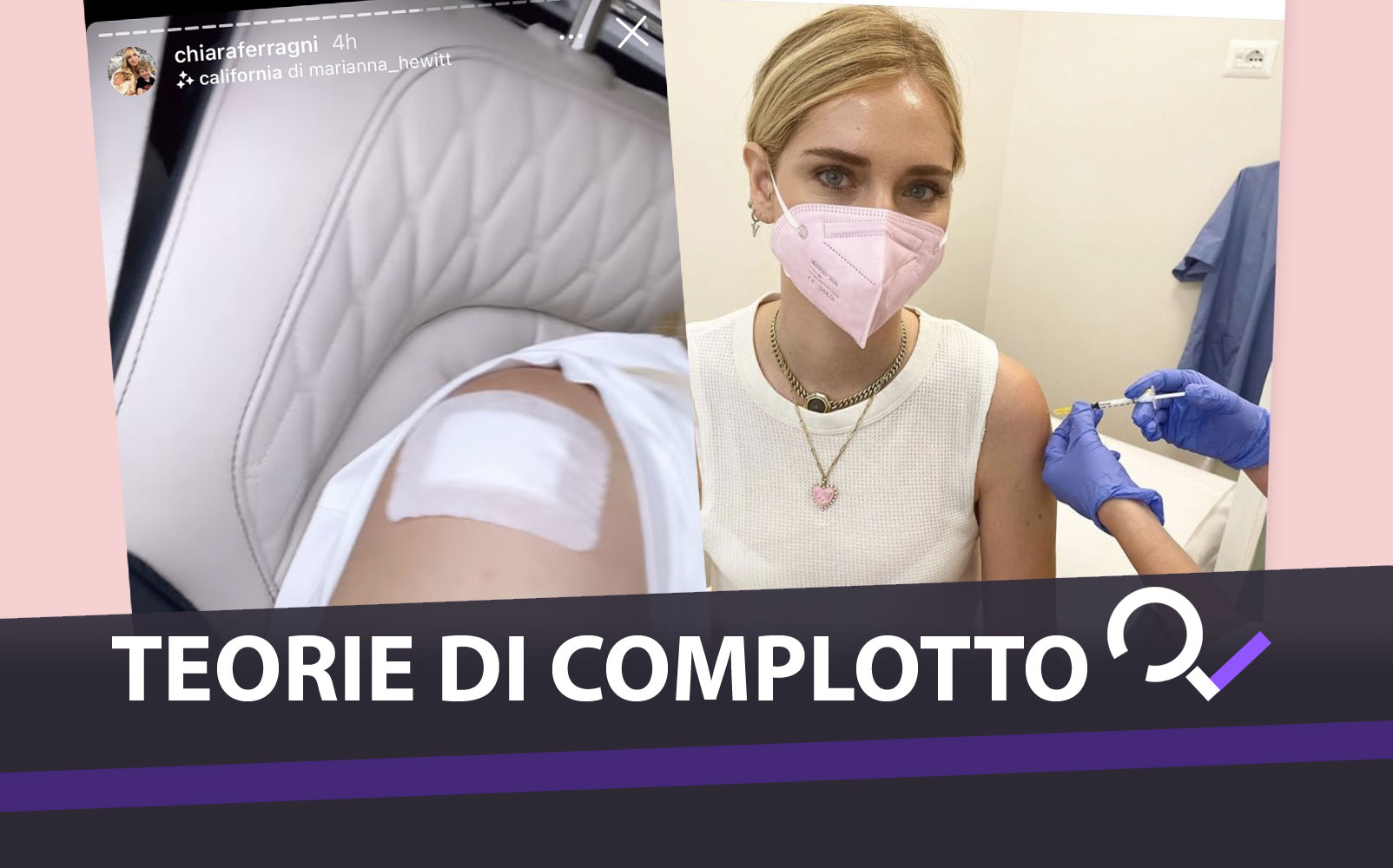 No! Non c’è nessun inganno dietro le foto della vaccinazione di Chiara Ferragni: perché la sua non è stata una messinscena