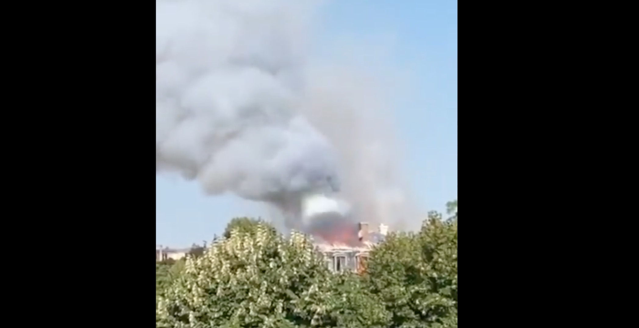 Incendio all’ambasciata italiana a Parigi: vigili del fuoco sul posto, non ci sono feriti – Il video