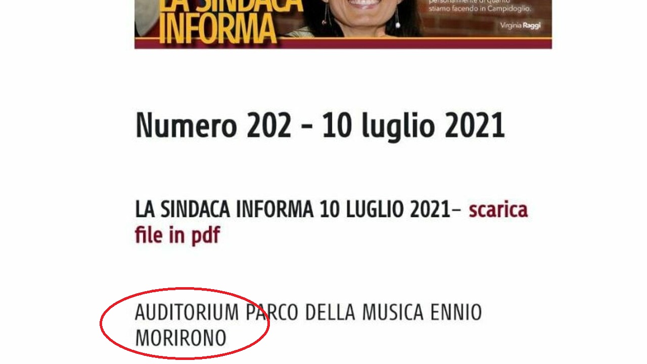 ennio morricone morirono gaffe virginia raggi