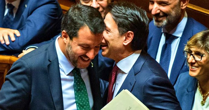 matteo salvini giuseppe conte obbligo vaccinale