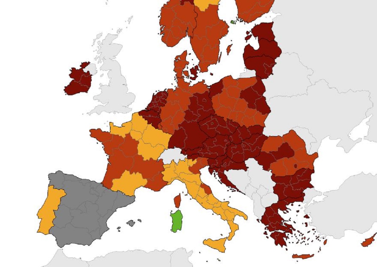 coronavirus slovenia italia green pass contagio