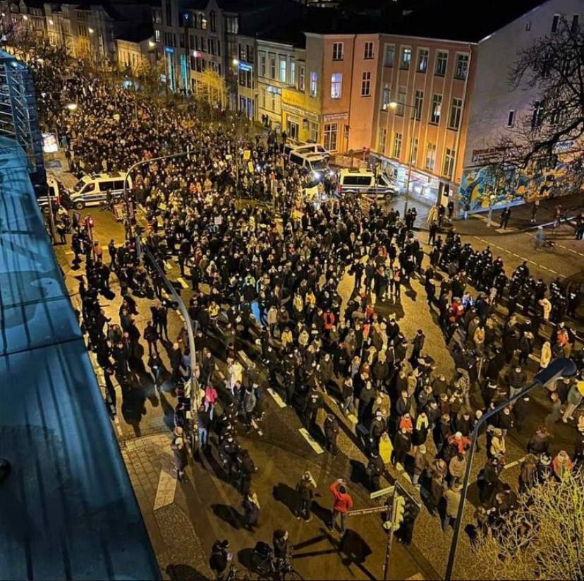 manifestazioni lockdown germania