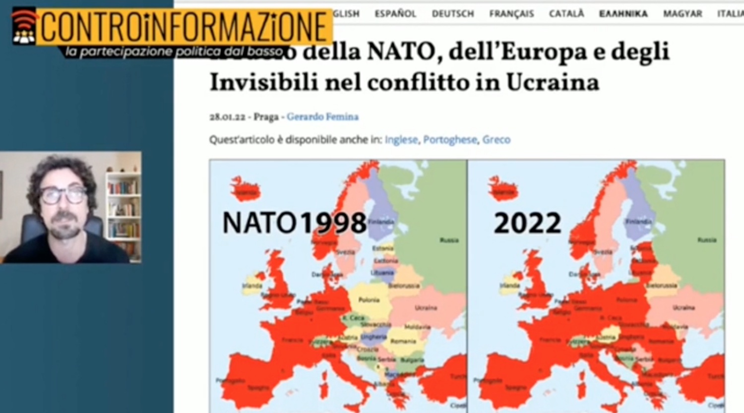 La versione di Toninelli sulla guerra: «L’Ucraina che fa parte dell’Ue…» – Il video