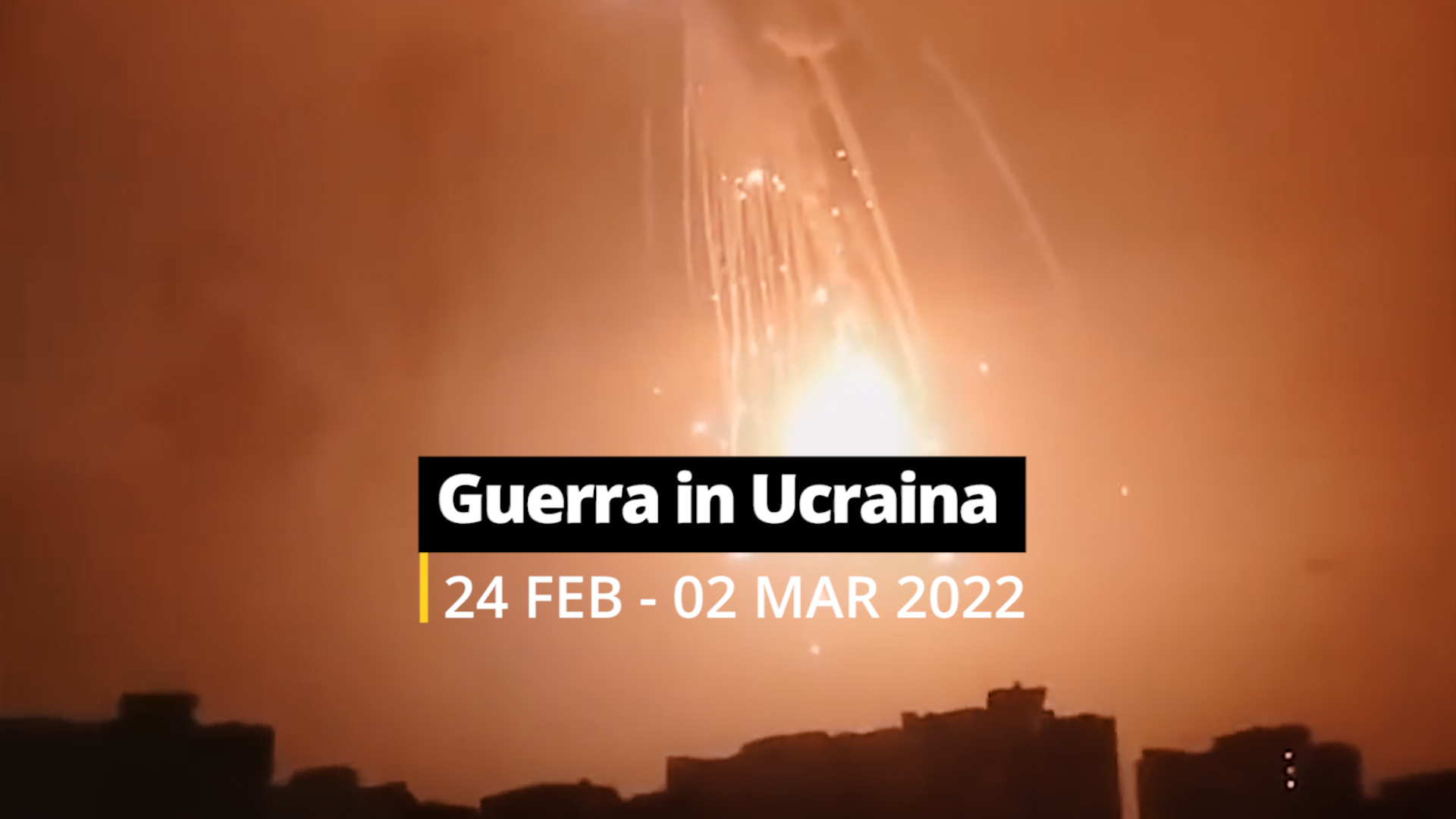 L’annuncio di Putin, i raid russi, le bombe su Kiev e Kharkiv: le immagini di una settimana di guerra in Ucraina – Il video