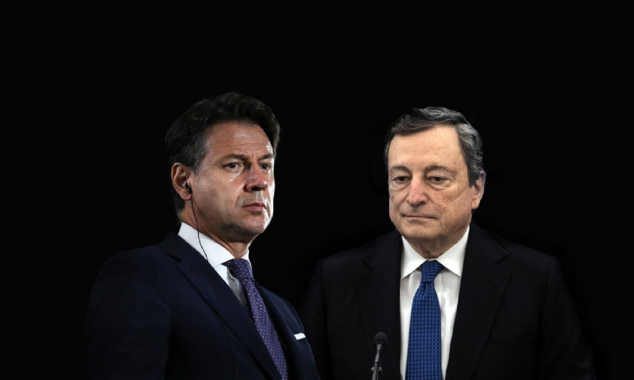 mario draghi giuseppe conte