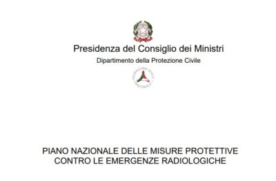 piano gestione emergenze radiologiche nucleari