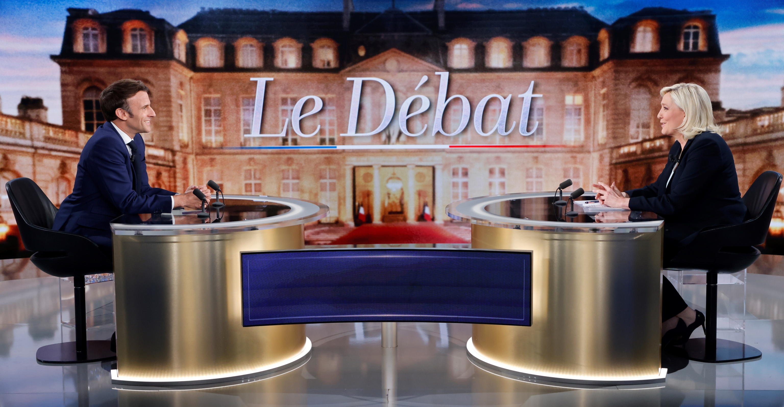 Elecciones en Francia debate.  Macron ataca a Le Pen: “Dependes del poder ruso y de Putin”