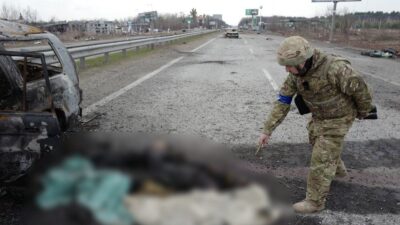 filmato massacro civili autostrada kiev bbc