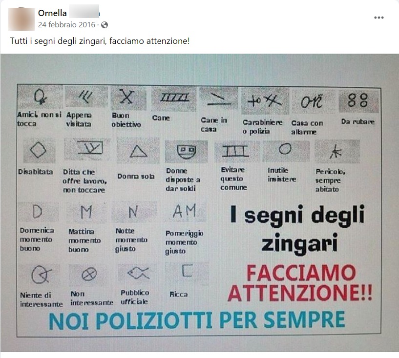 Il codice segreto che indica le case da rapinare? Una leggenda  metropolitana - Open