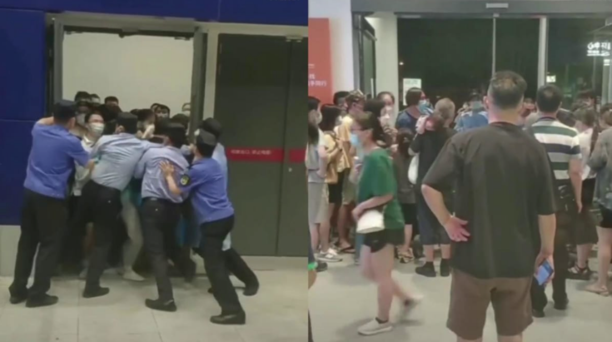 Shanghai, scatta l’ordine di quarantena all’Ikea: la folla scappa dal negozio – Il video