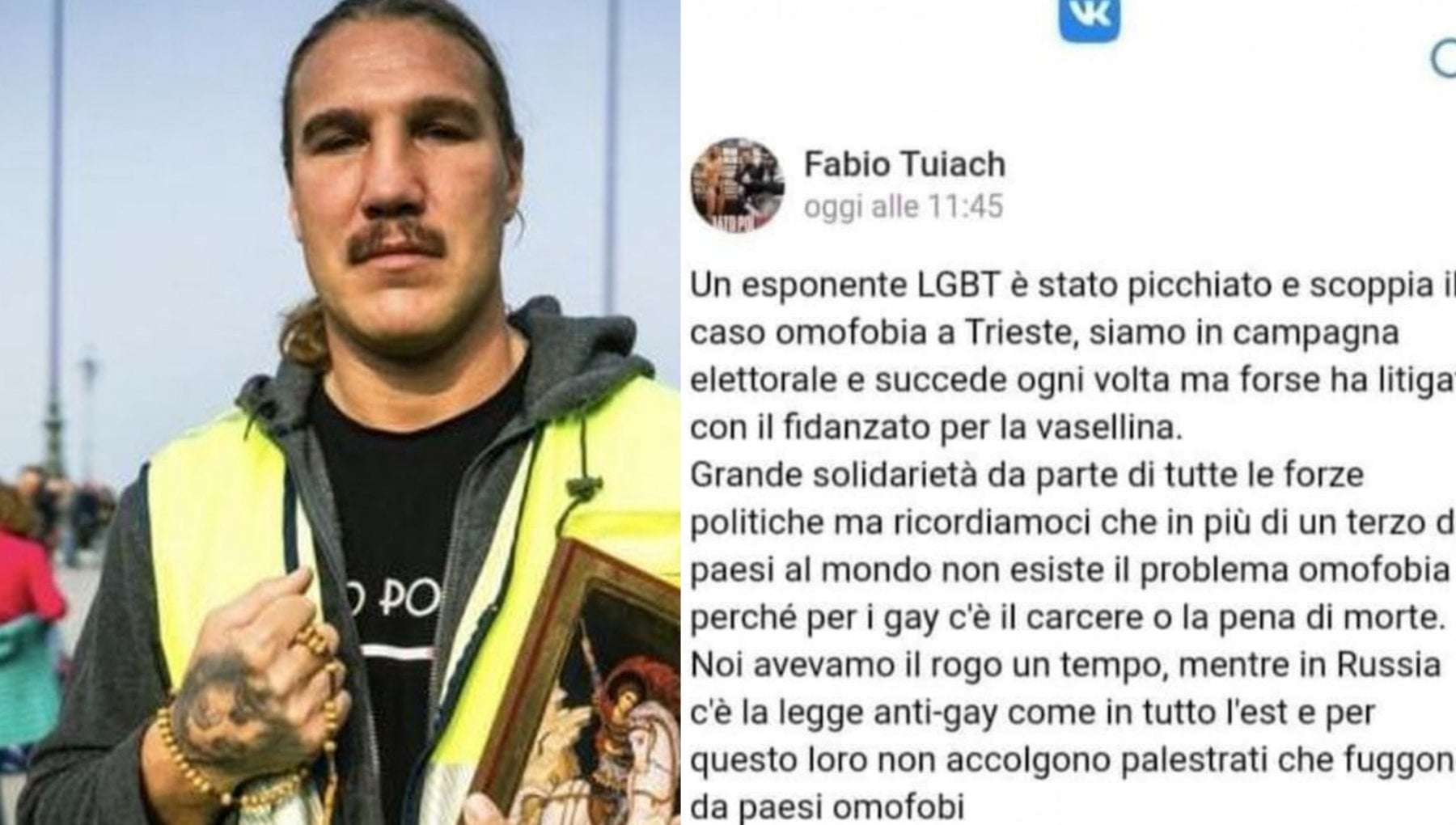 fabio tuiach condannato lega