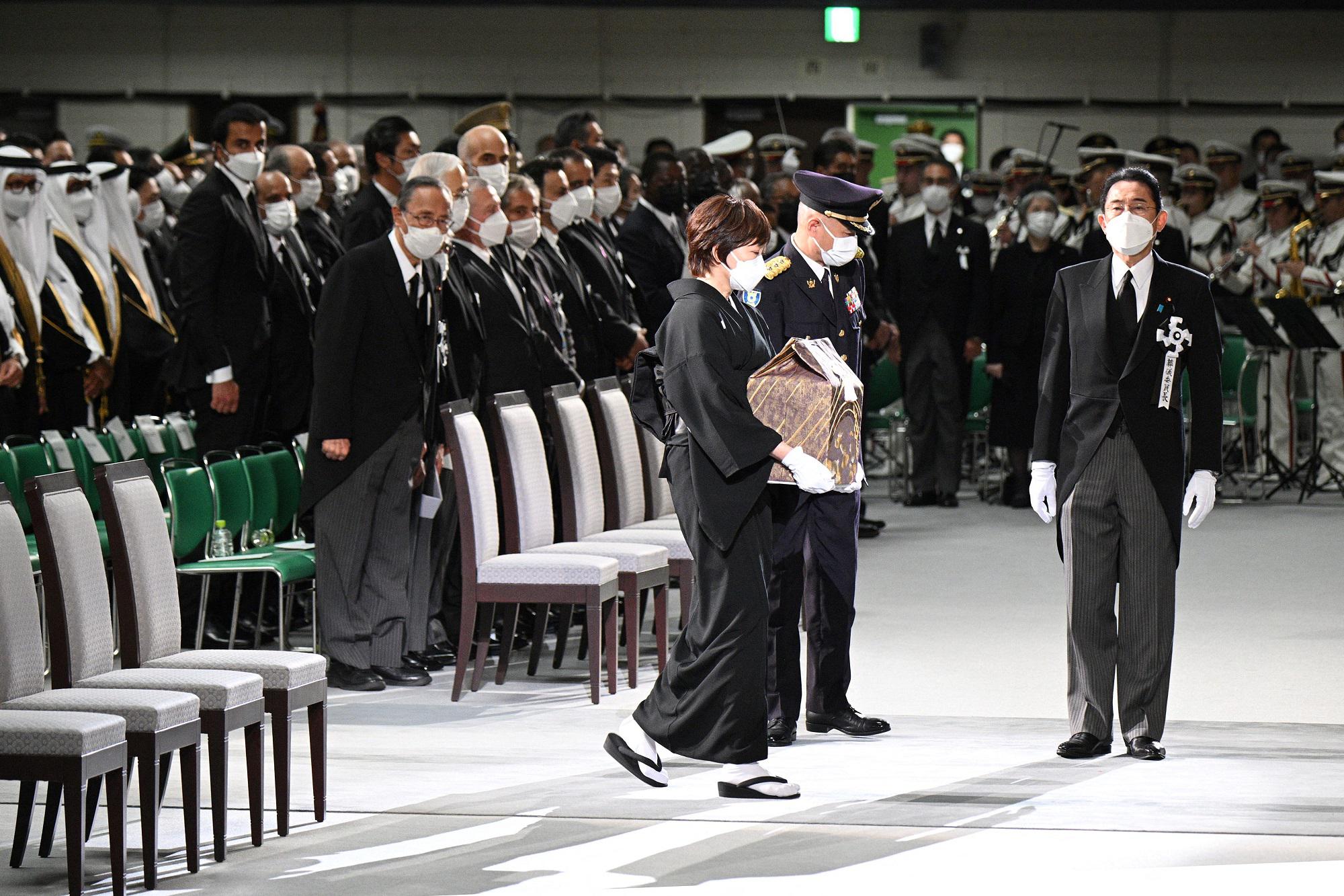 funerali di stato shinzo abe