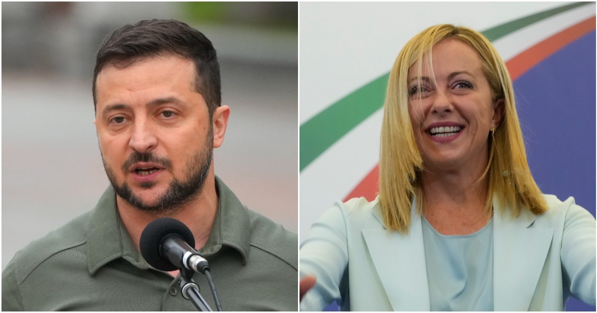 Meloni, gelo con Macron poi colloquio con Zelensky: ribadito sostegno  dell'Italia all'Ucraina