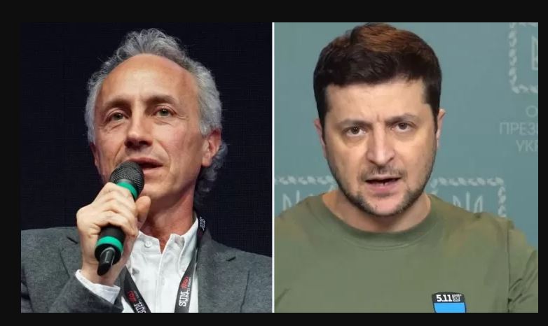 Marco Travaglio impietosito da Zelensky: «Troppo comodo incolpare lui, l’Occidente l’ha usato e illuso»