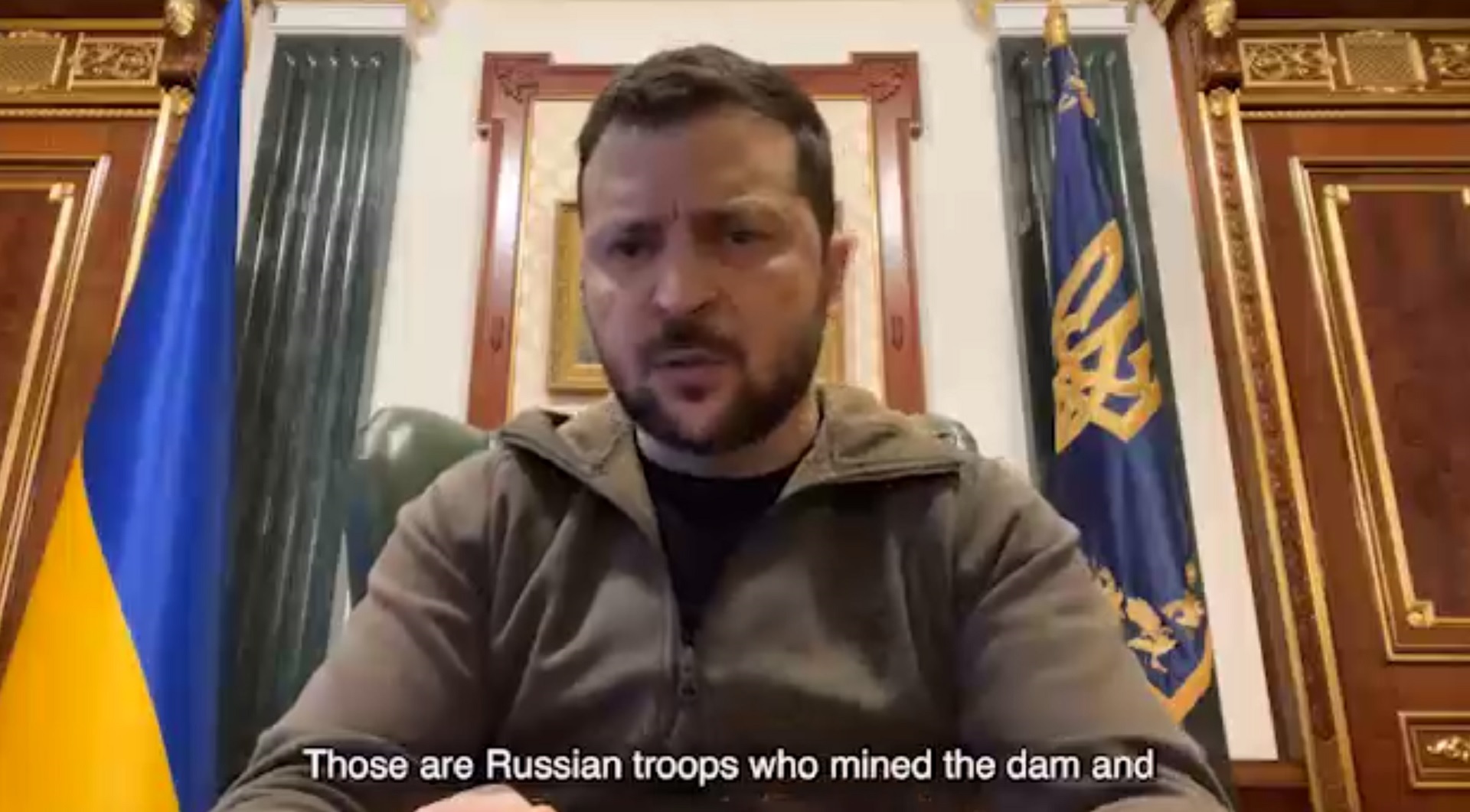 Pericolo bomba sporca, parla Zelensky: «Se  Mosca accusa Kiev di preparare qualcosa è perché la Russia lo ha già fatto» – Il video