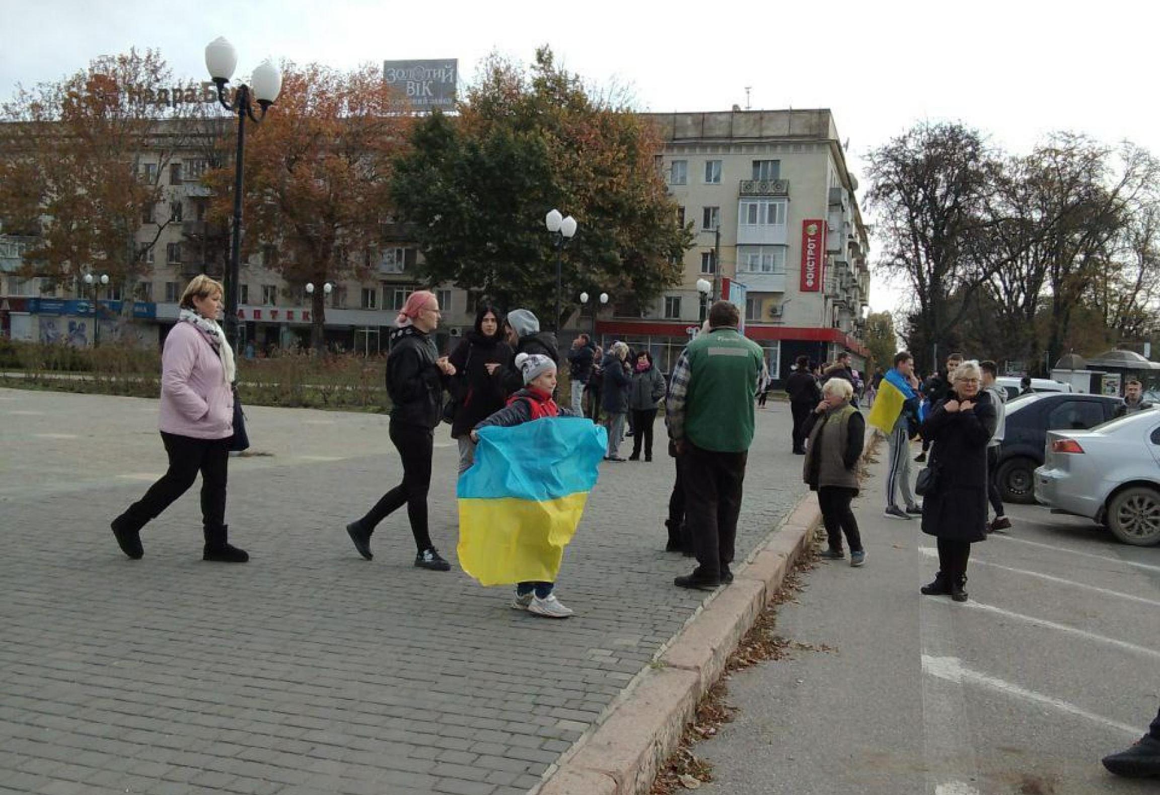 События в херсоне. Жители Херсона. Херсон центр города.