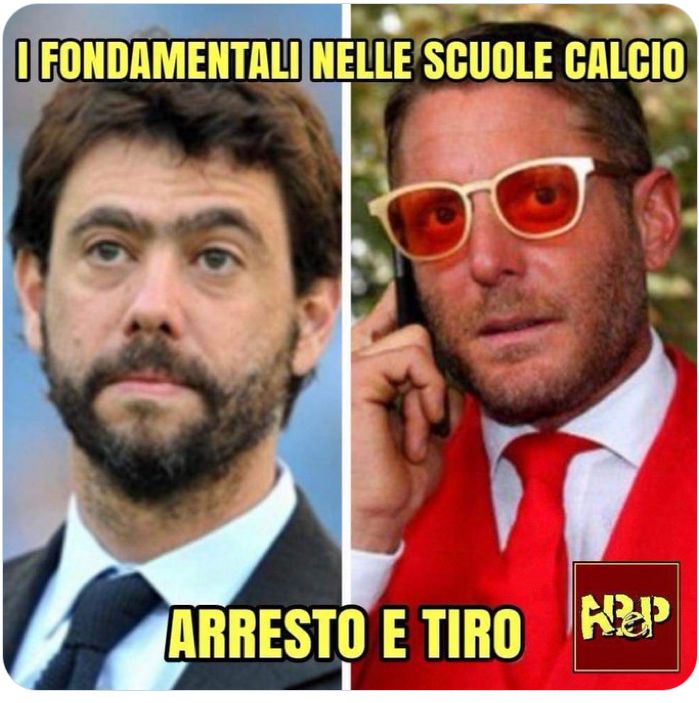 Dallo sponsor ritoccato all'«arresto e tiro»: i migliori meme sul terremoto  in casa Juventus - Open