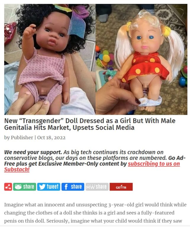 La bambola «gender free» è davvero un gioco di libertà?
