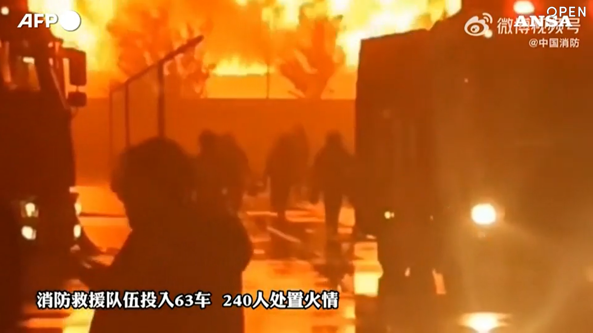 Cina, incendio in una fabbrica dell’Henan: almeno 38 vittime – Il video