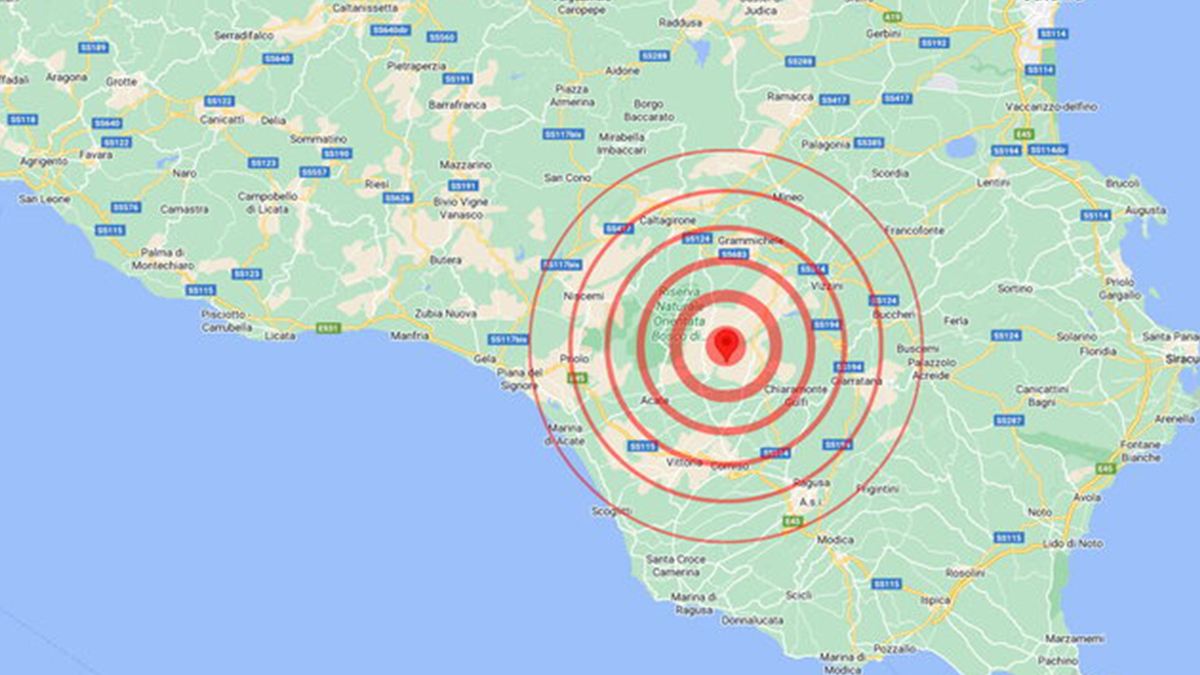 Terremoto in Sicilia, scossa di magnitudo 4.1 in provincia di Catania