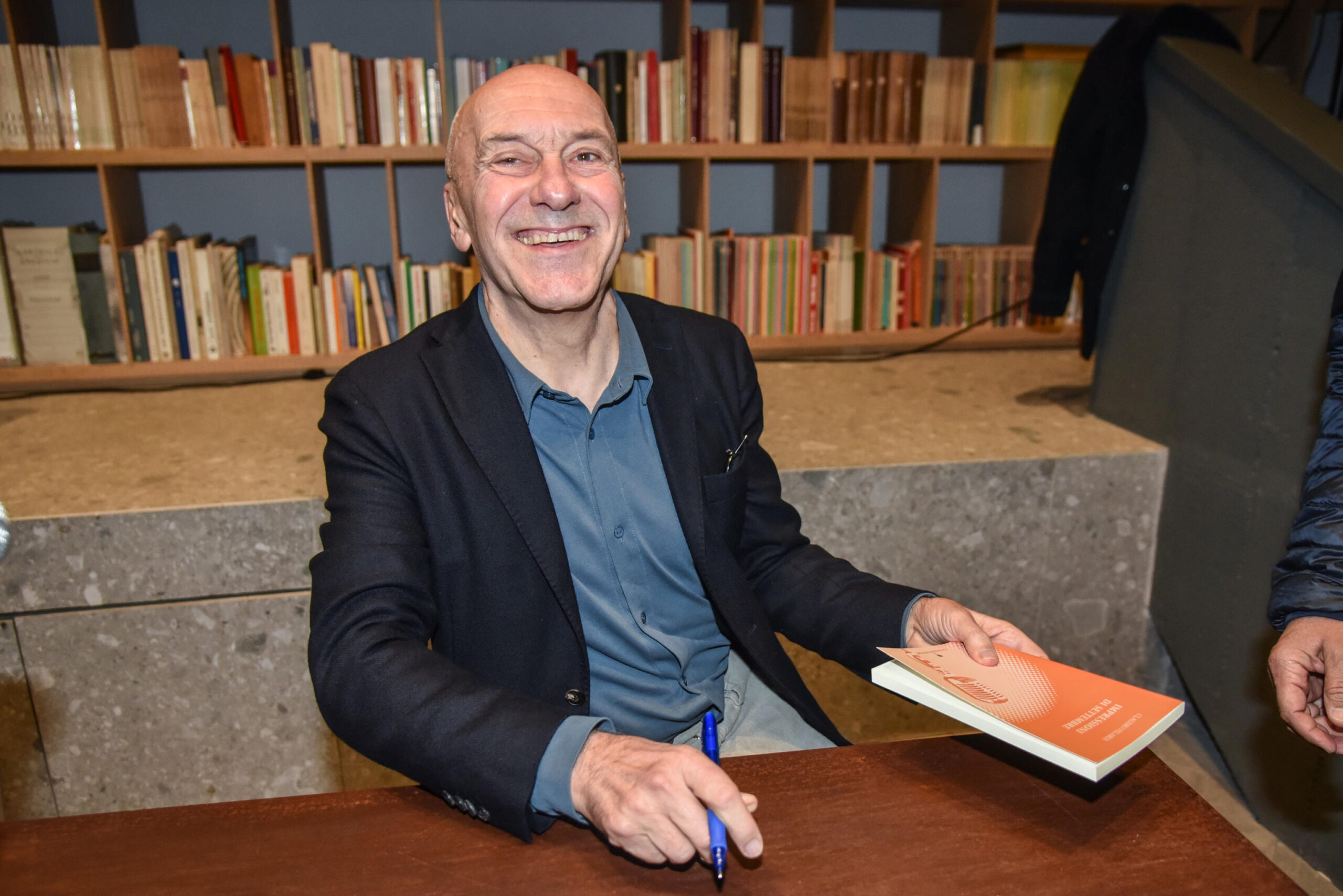 Presentazione del libro di Claudio Velardi Impressioni di settembre, Milano 10 Novembre 2022ANSA/MATTEO CORNER