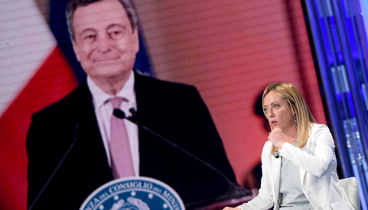 La telefonata tra Giorgia Meloni e Mario Draghi: «Non ce l’ho con te ma con l’Unione Europea»