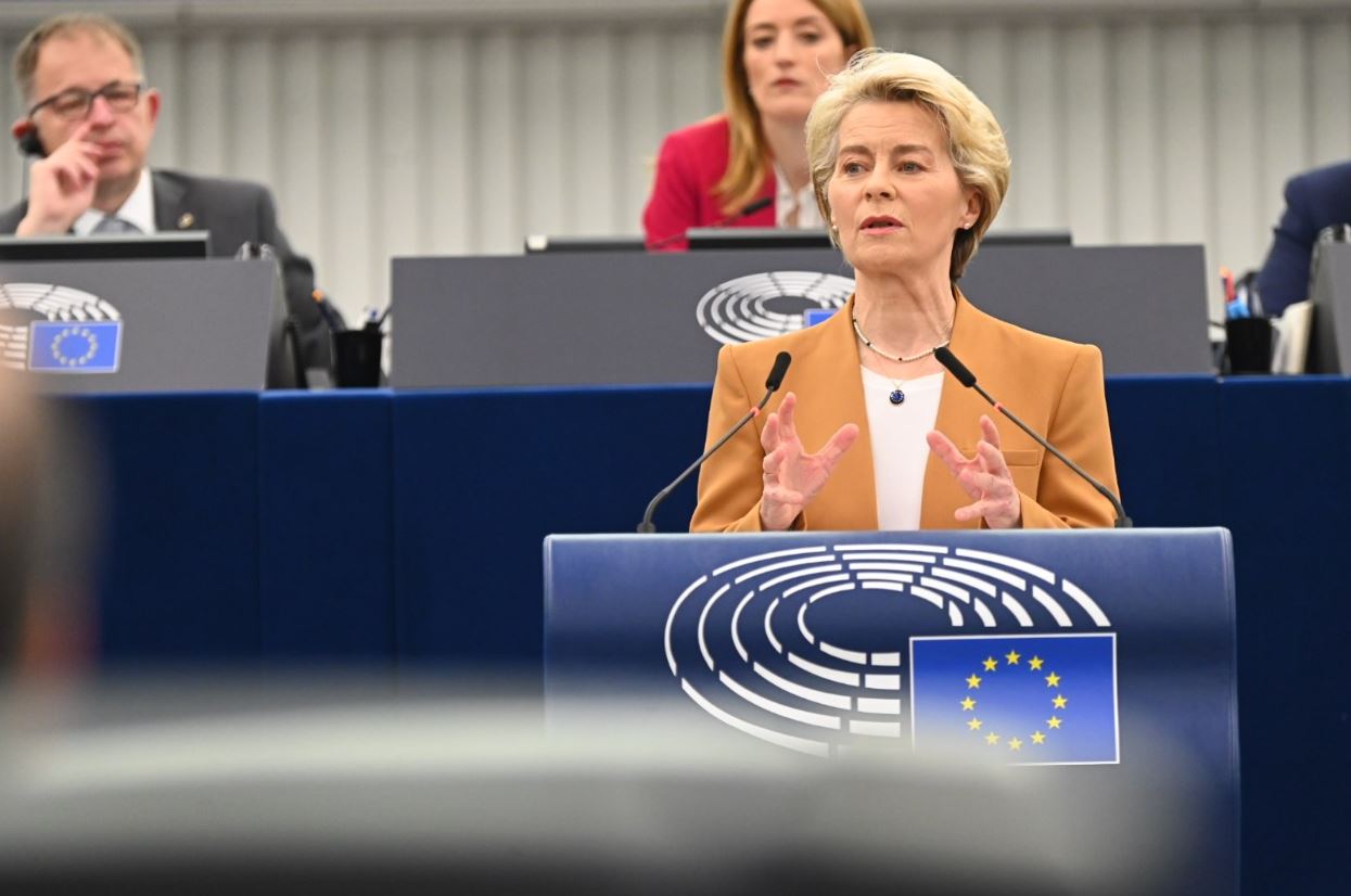 Ursula von der Leyen: «L’Ue vuole produrre il 40% della tecnologia per l’energia pulita»