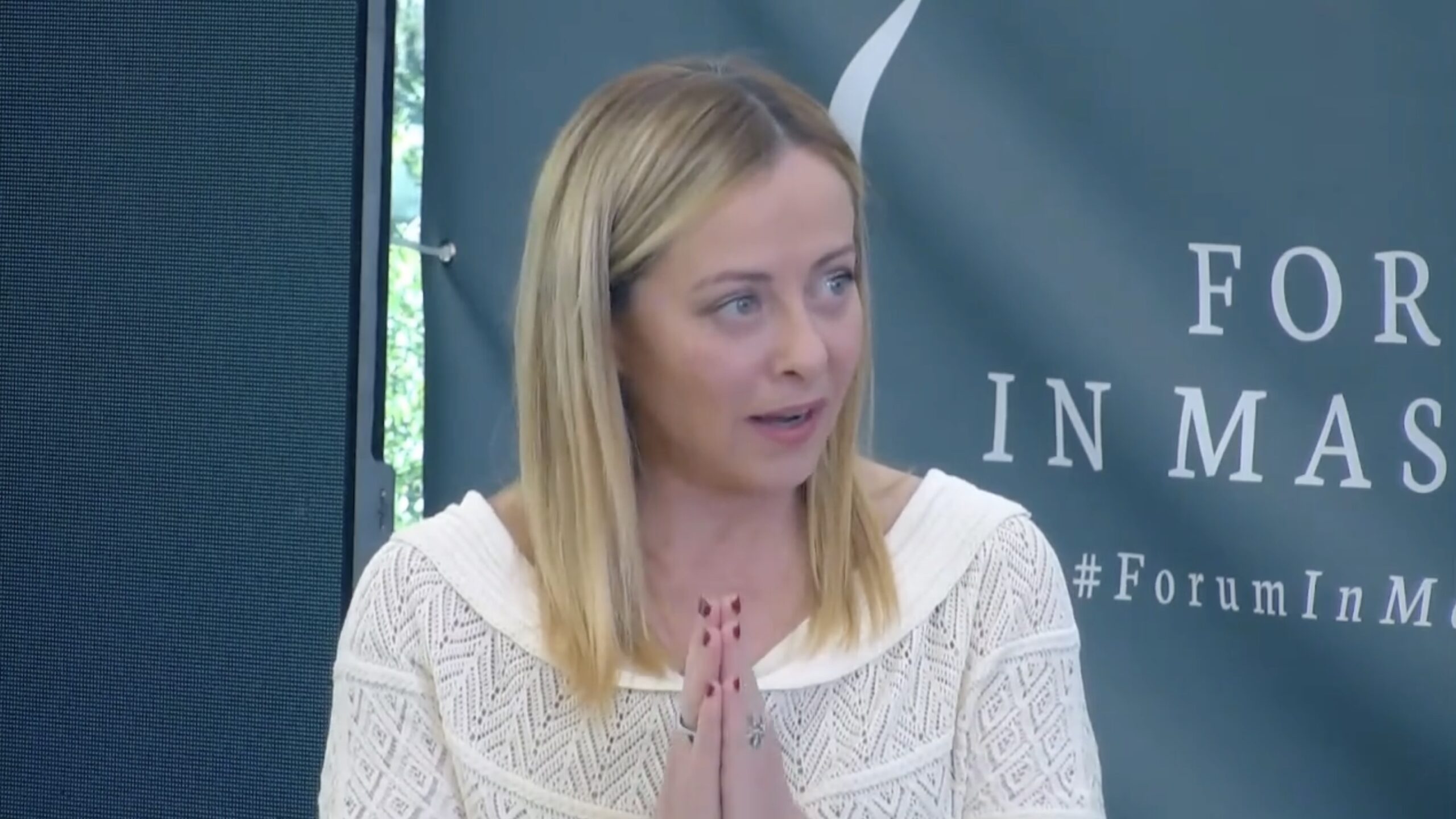 Giorgia Meloni e la telefonata alla madre di Giulia Tramontano: «Ho pensato subito a lei, ero scioccata» – Il video