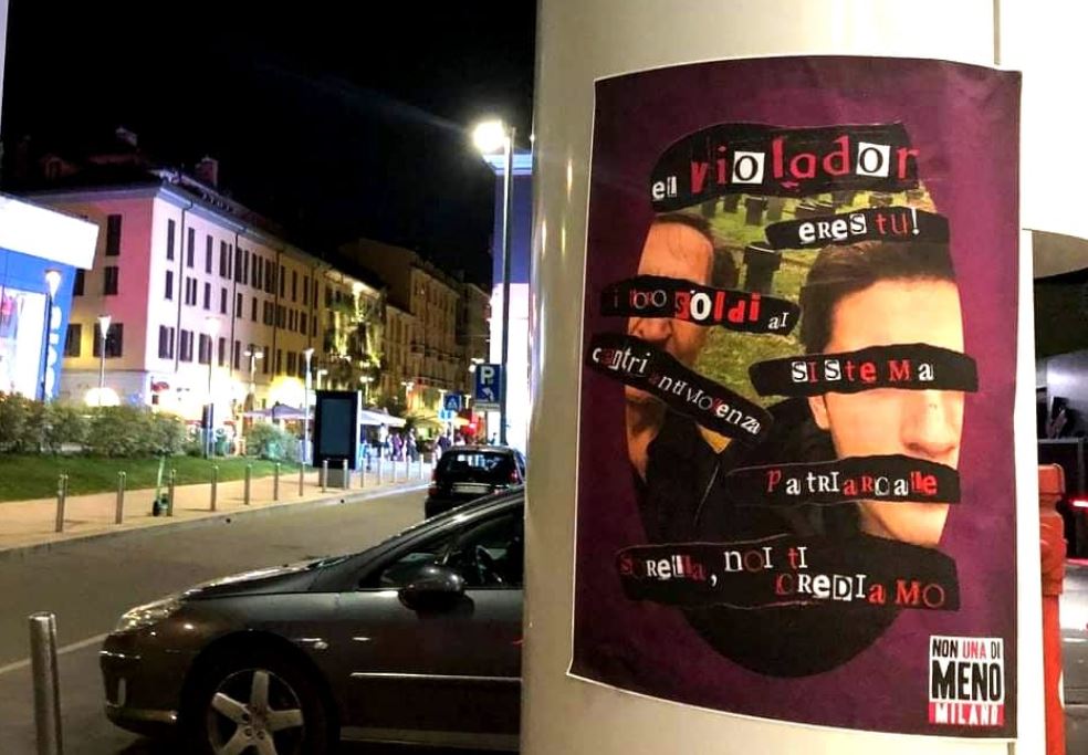 poster studio la russa stupratori siete voi